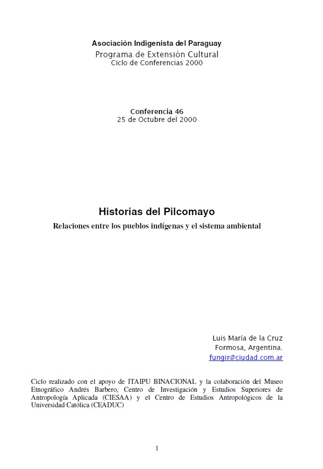 Historias del Pilcomayo