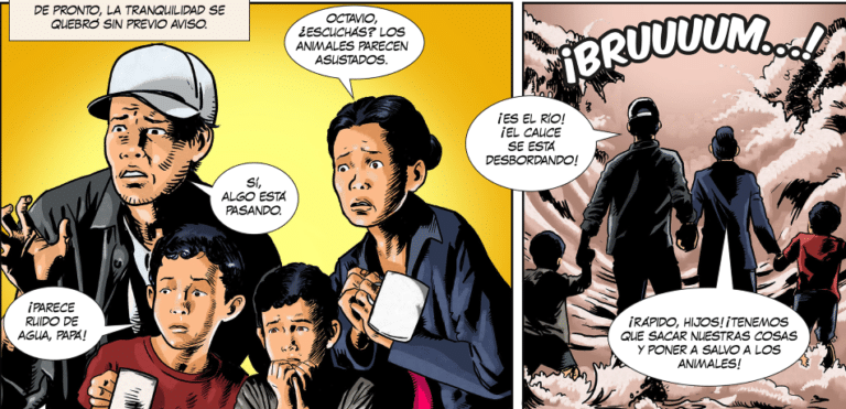 La lucha de indígenas nivaclé y criollos de Mistolar es narrada en un cómic-reportaje