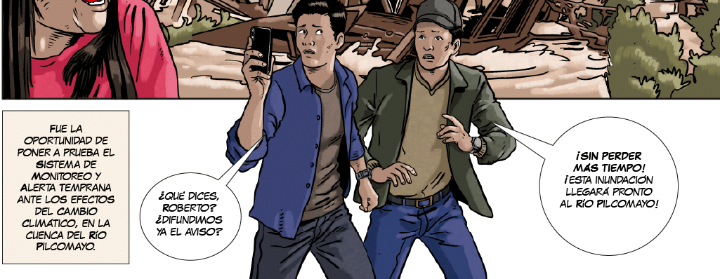 Cómic-reportaje: Un sistema de alerta que salva vidas en el Gran Chaco